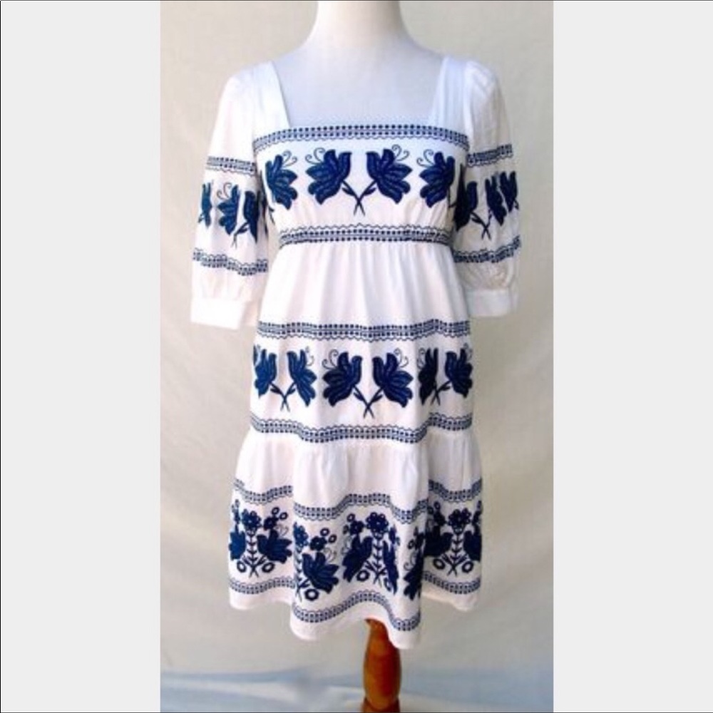 Embroidered dress